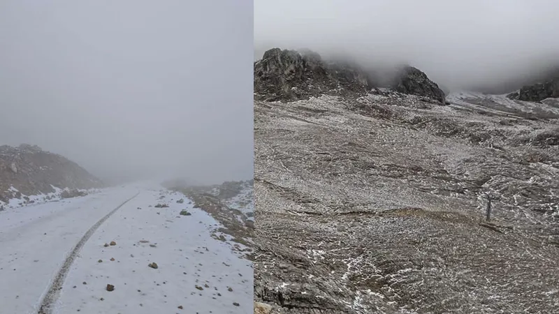 Isparta’nın zirvesine sezonun ilk karı düştü