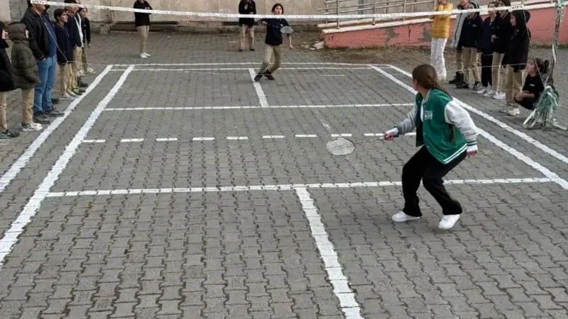 Digor’da Badminton heyecanı başladı!