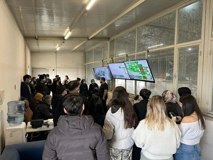 PAÜ Öğrencilerinden Kumkısık Atık Bertaraf Tesisi’ne Eğitim Ziyareti