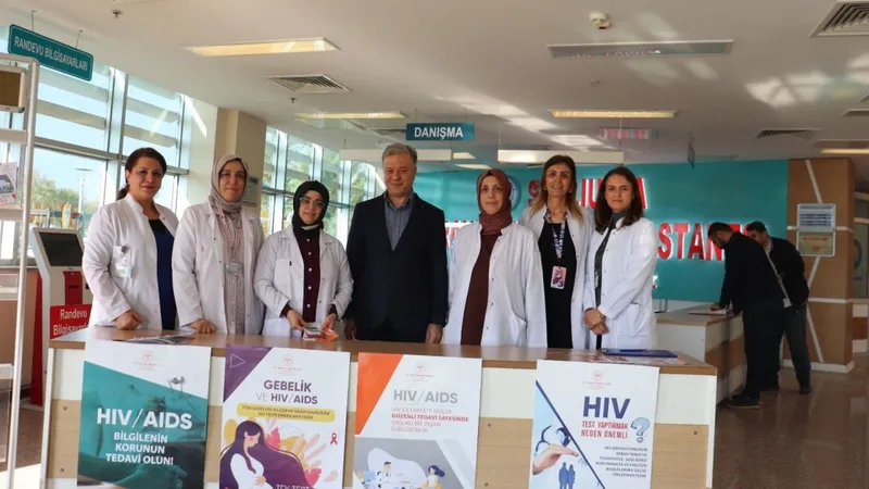 Harran Üniversitesi Hastanesi HIV’E dikkat çekti 