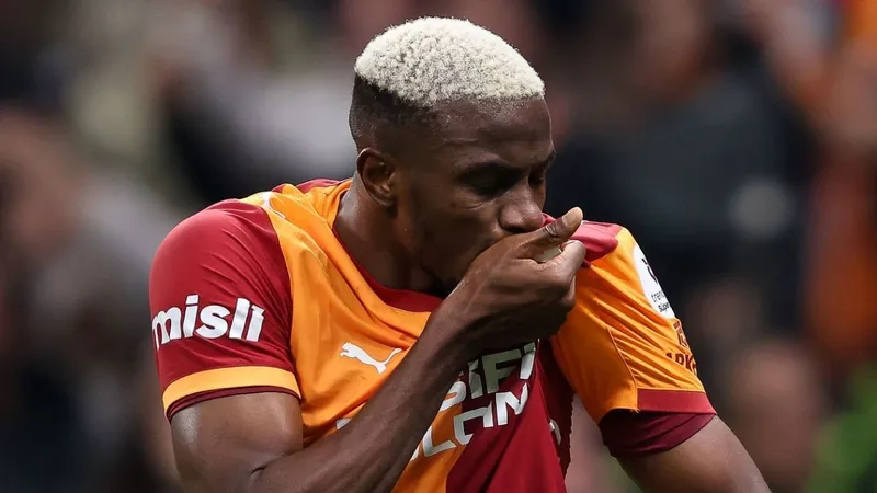 Galatasaray’ın Nijeryalı yıldızı Victor Osimhen, attığı gollerle takımını sırtlıyor