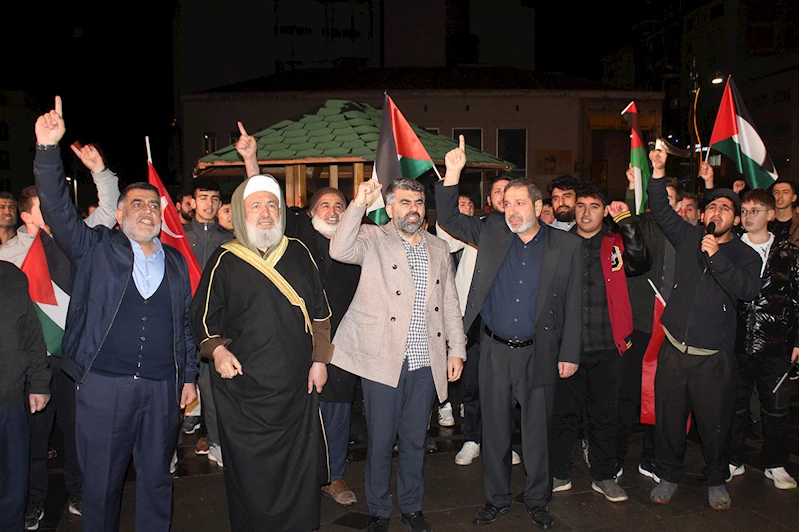 Elazığ’dan Gazze’ye destek: Kudüs davası özgürlerin davasıdır