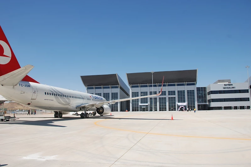 Batman Havalimanı mart ayında 46 bin yolcuya hizmet verdi