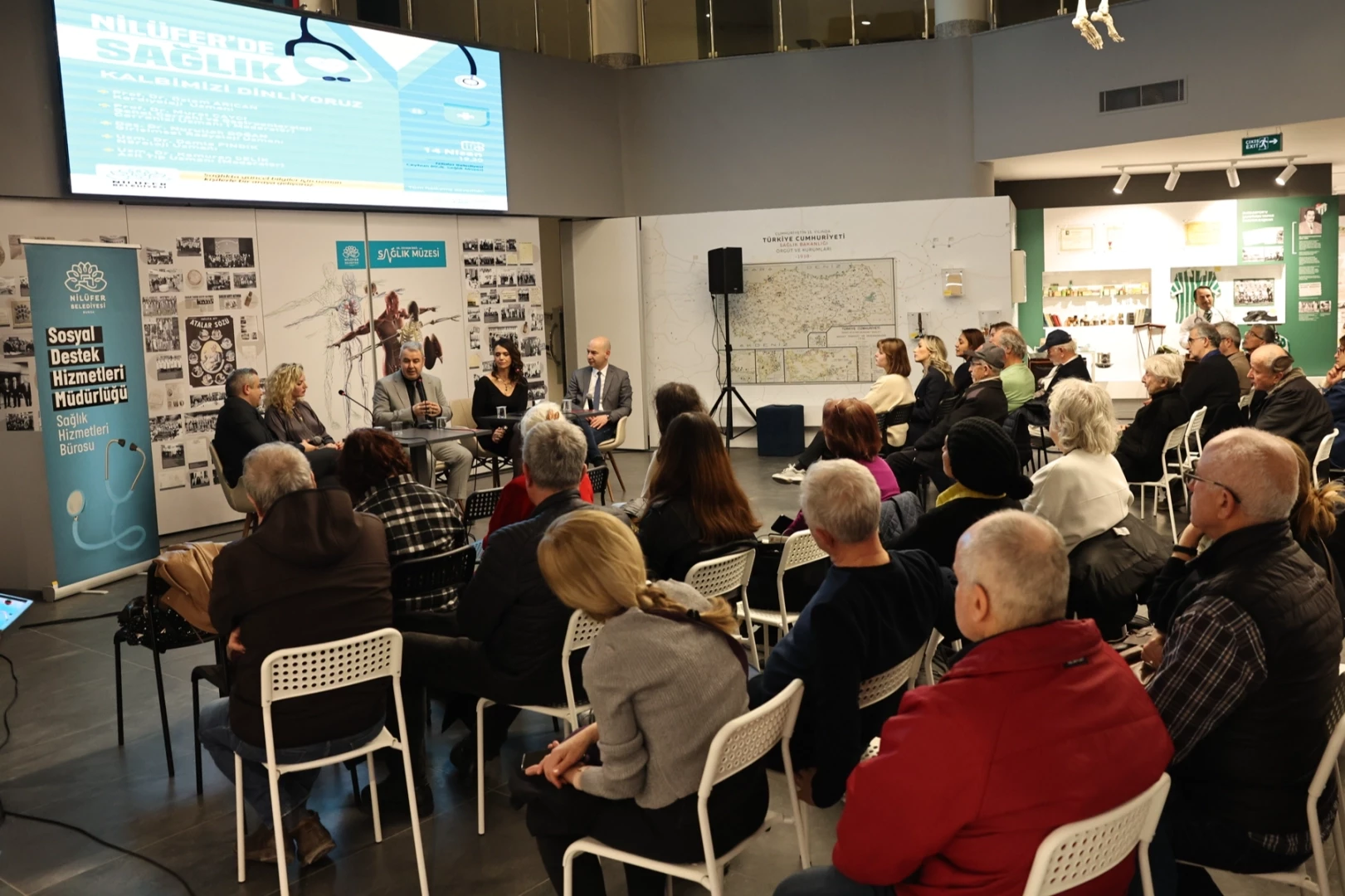 Uzmanlar Nilüfer’de kalp sağlığını anlattı