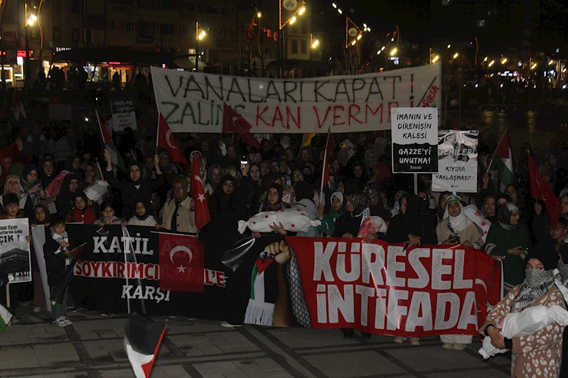 Elazığ’da Gazze için binler tek yürek oldu