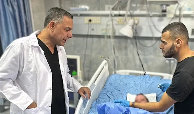 Gazze hastanesi şefi 