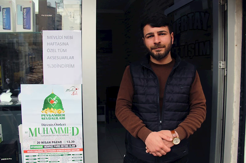 Bağlar esnafından takdir toplayan Mevlid-i Nebi kampanyası