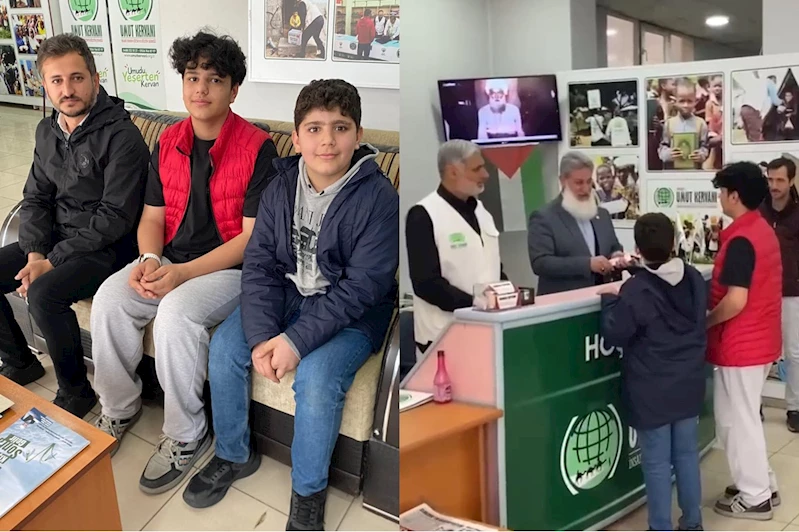 İmam hatip öğrencilerinden Gazze