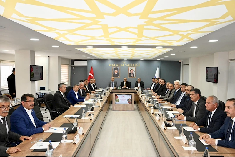 Malatya’da “zirai don” toplantısı