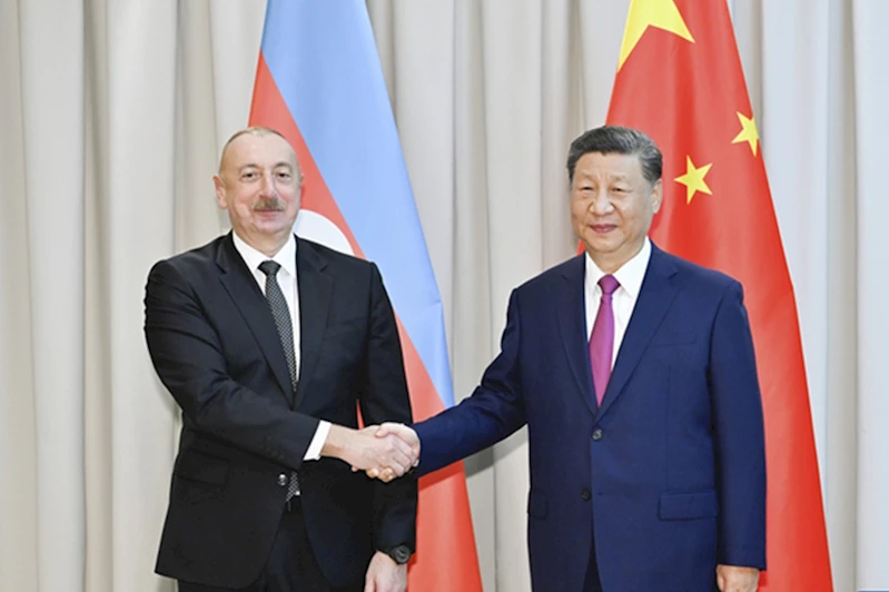Azerbaycan Cumhurbaşkanı Aliyev, Çin
