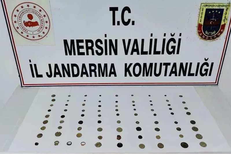 Mersin’de tarihi eser operasyonu