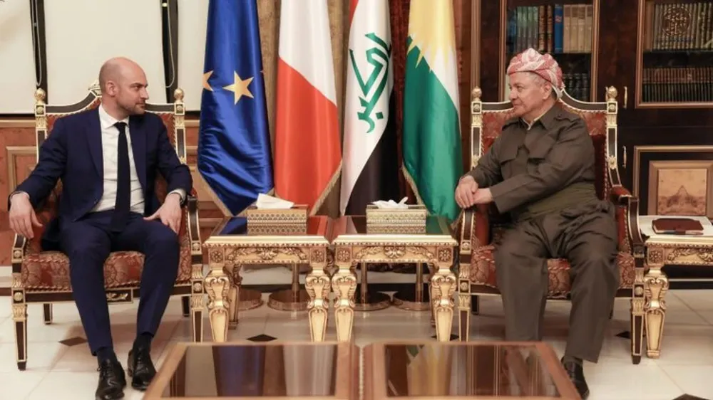 Erbil hattında Fransız diplomasisi! Konferans öncesi bölgeye gitti