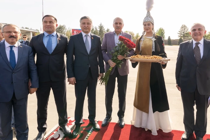 TBMM Başkanı Kurtulmuş Kırgızistan