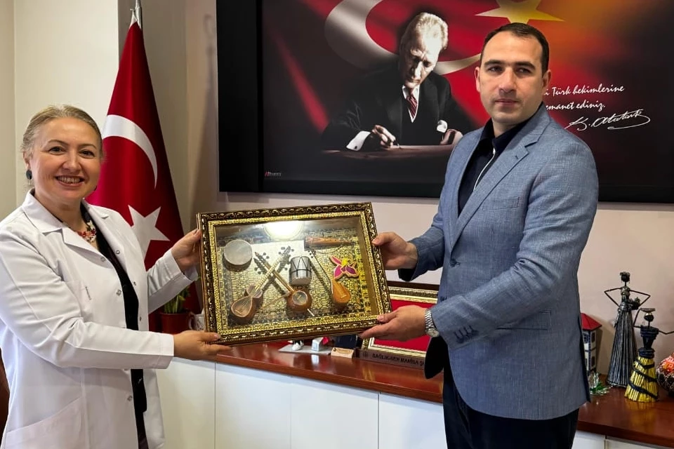 Manisa’da Azerbaycan heyetinden ziyaret