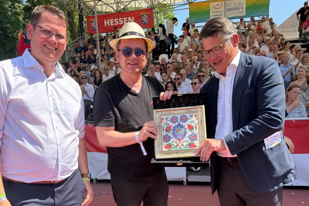 Almanya’daki Hessentag 2025 Festivali’nde Osmangazi rüzgarı