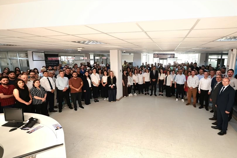 Denizli Büyükşehir’de renkli bayramlaşma