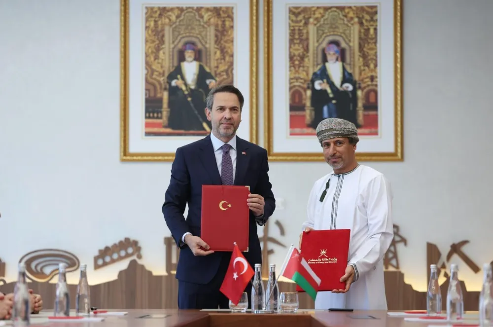 Türkiye ve Umman Arasında Enerji İş Birliği Anlaşması İmzalandı