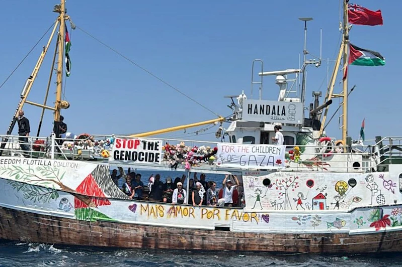 Hanzala gemisi Gazze