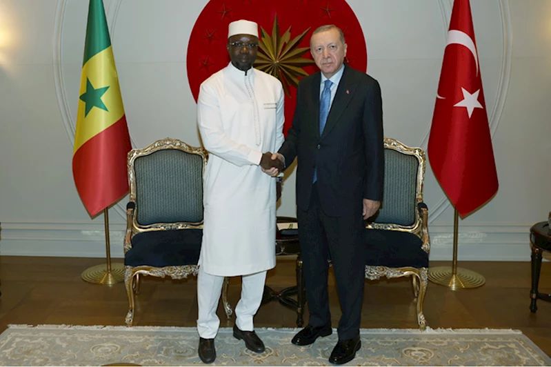 Cumhurbaşkanı Erdoğan, Senegal Başbakanı Sonko