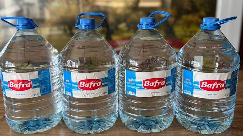 Bafra Gıda’dan içme suyu atağı: Yüksek pH ve zengin mineralli yeni ürün raflarda 