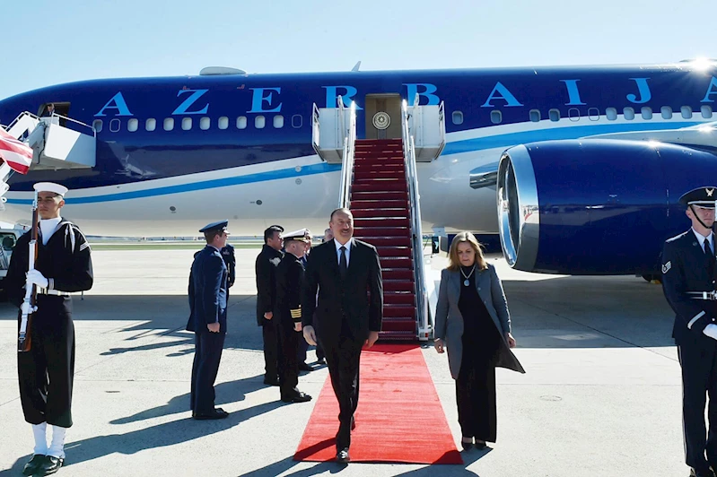 Azerbaycan Cumhurbaşkanı Aliyev, ABD